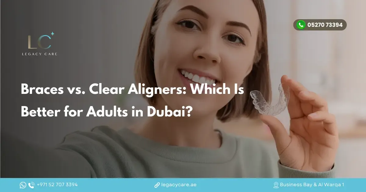 Braces vs. Clear Aligners: Which Is Better for Adults in Dubai?