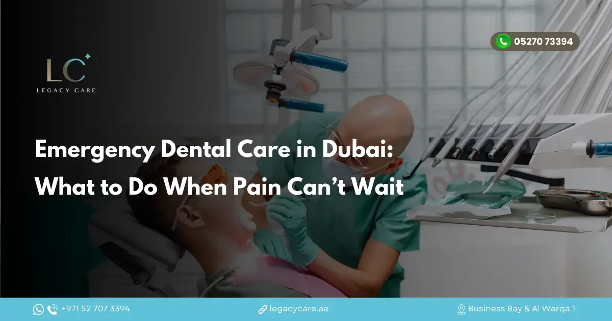 Emergency Dental Care in Dubai: What to Do When Pain Can’t Wait